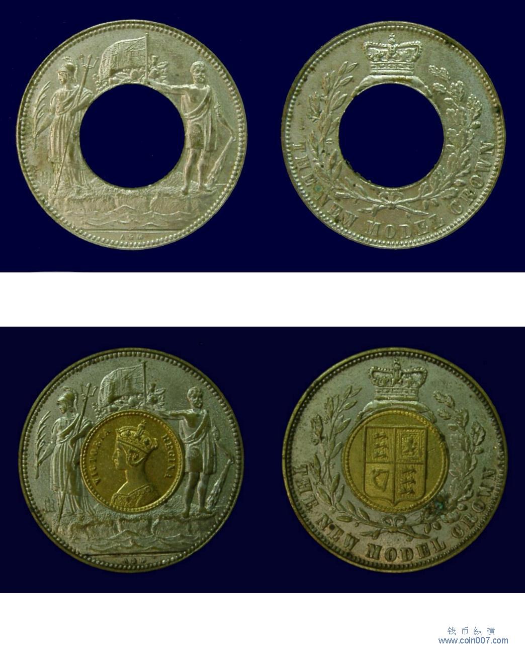 英國雙金屬幣裡的鼻祖【 模擬克朗】 樣幣钱币纵横钱币- 钱币纵横- 专业民间收藏品交流平台