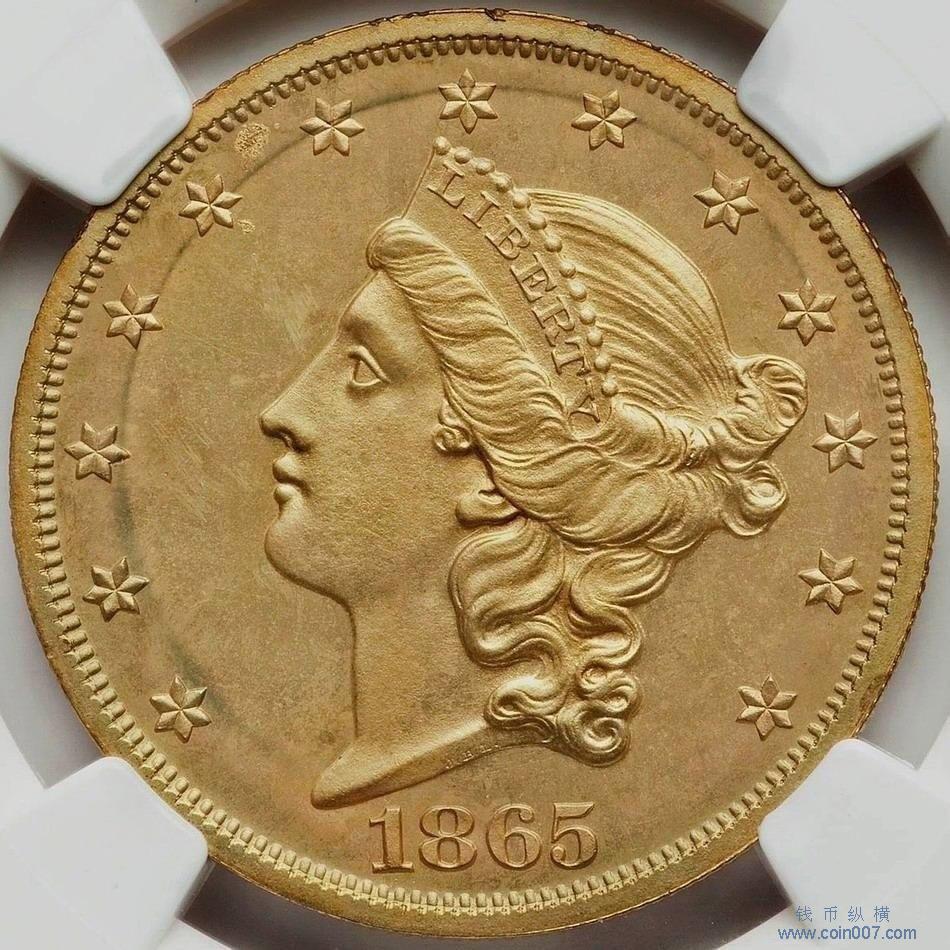 美国1865 $20 铜质镀金样币NGC-PF64 钱币纵横钱币- 钱币纵横- 专业民间收藏品交流平台
